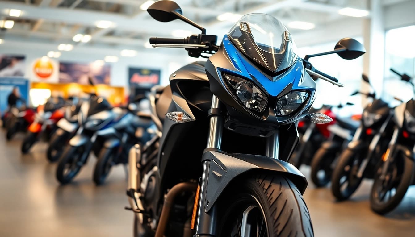 Verkauf von Motorrädern gebraucht in gutem Zustand, bereit für neue Abenteuermöglichkeiten.