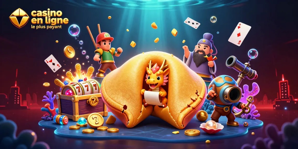 Jouez au casino en ligne le plus payant avec un dragon sage et des trésors flottants