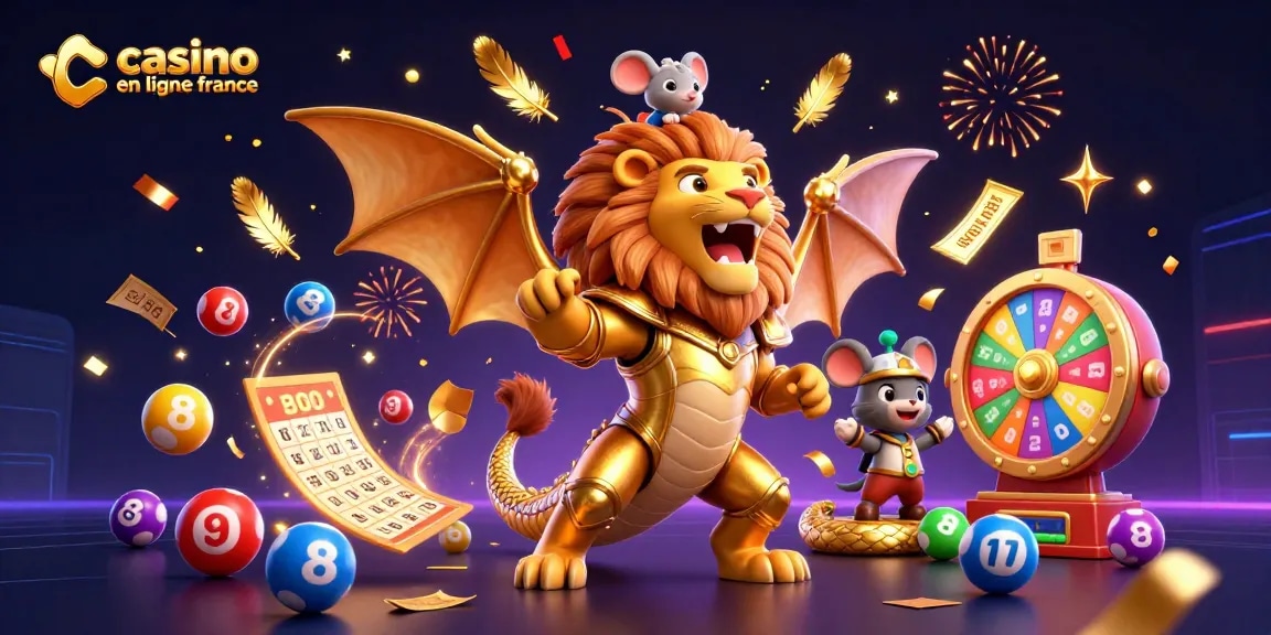 Gagnez avec casino en ligne France en découvrant des jeux de loterie animés et festifs.