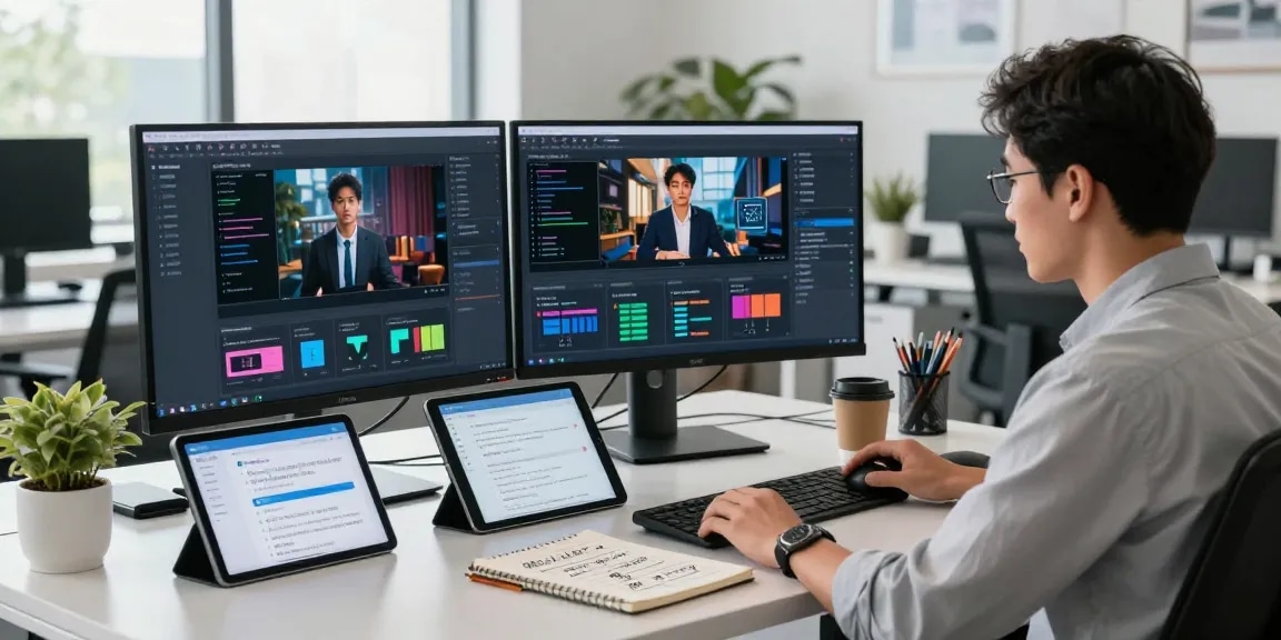 Analyze and detect AI images efficiently with advanced moderation tools in a modern workspace.