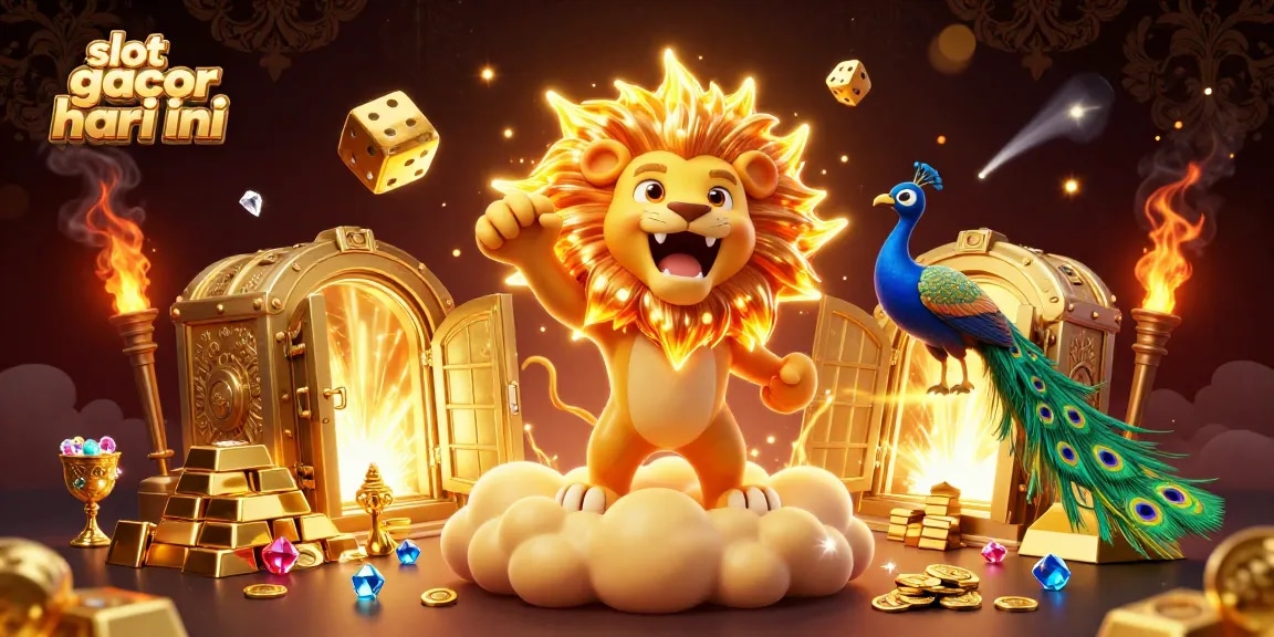 Engage in thrilling gameplay with slot gacor hari ini while surrounded by dazzling treasures.