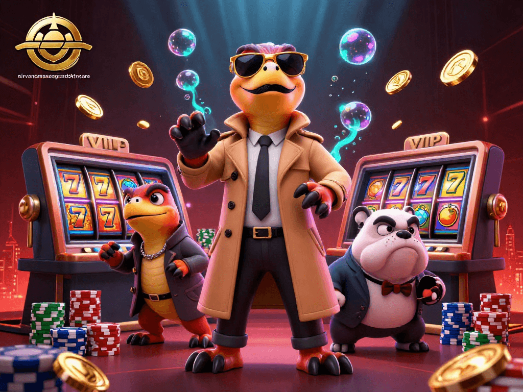 Enjoy exciting features of nirvanamassageandskincare with colorful slot reels and vibrant casino elements