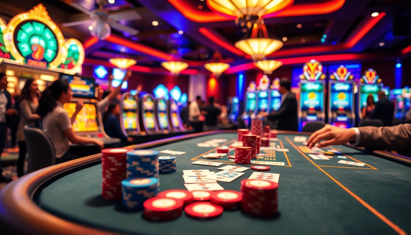 Menangkan situs toto di meja kasino yang ramai dan berwarna-warni dengan dealer yang ramah.