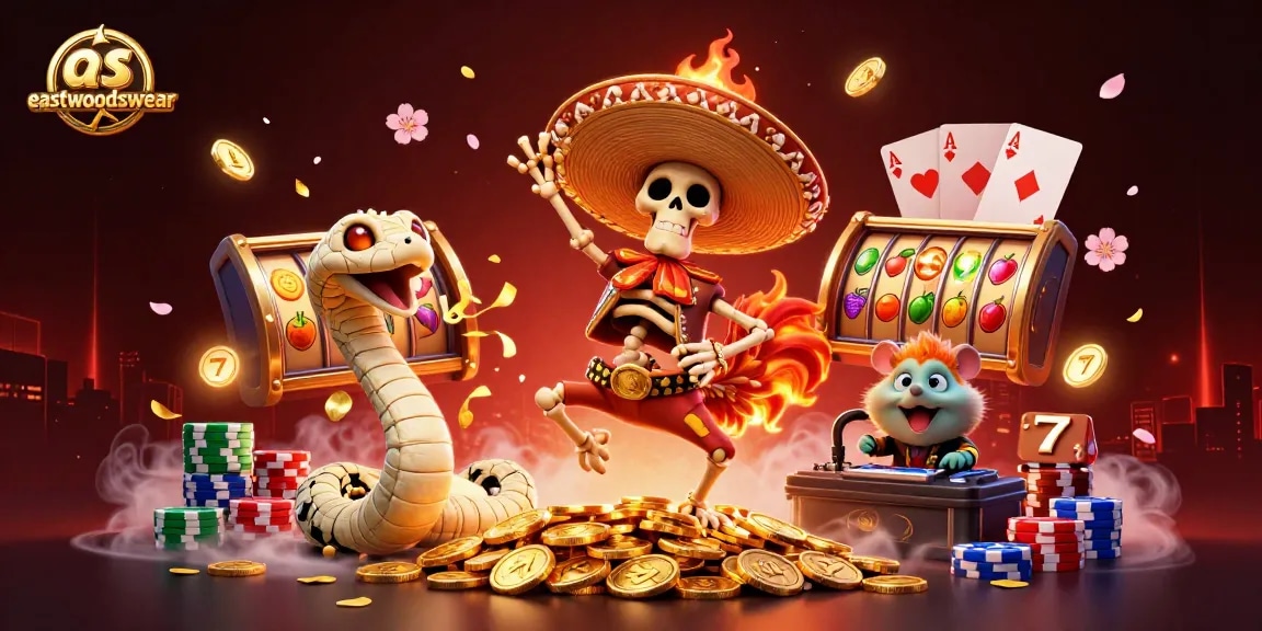 Permainan slot gacor bersama eastwoodswear, dengan simbol buah dan jackpot menarik.