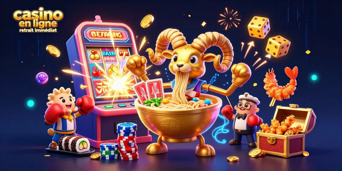Gagnez avec le casino en ligne retrait immédiat grâce à des jackpots explosifs et des personnages colorés