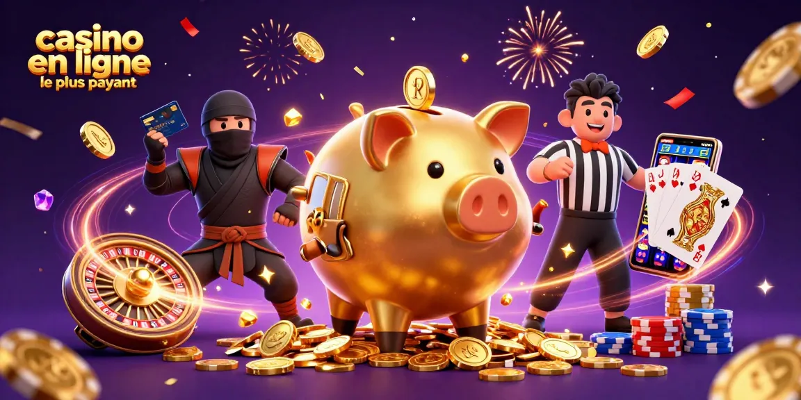 Jouer au casino en ligne le plus payant avec des personnages illustrés et des jetons brillants.