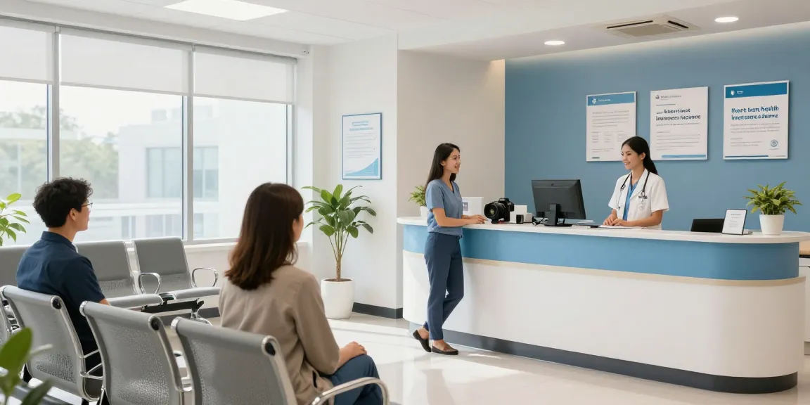 "Short-term health insurance ACA alternative - compassionate doctor consultation in a health clinic focused on patient care."