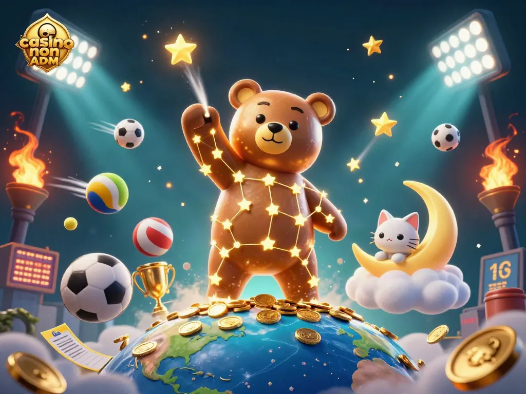 Gioca nei casino non ADM con divertenti personaggi stellati e premi in oro mentre raccogli le monete.