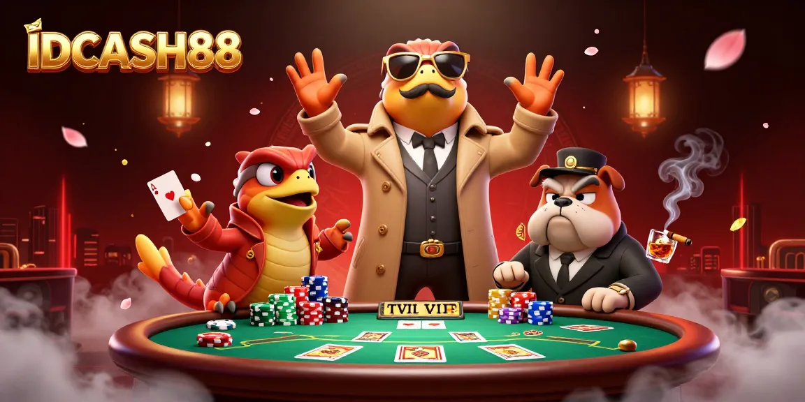 Experience thrilling gaming dynamics with IDCASH88 in a vibrant casino scene.
