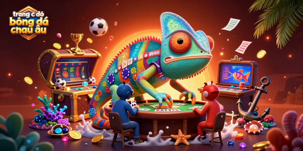Bạn đang tham gia trang cá độ bóng đá châu âu với chú kỳ nhông chủ casino và nhiều biểu tượng ứng dụng.