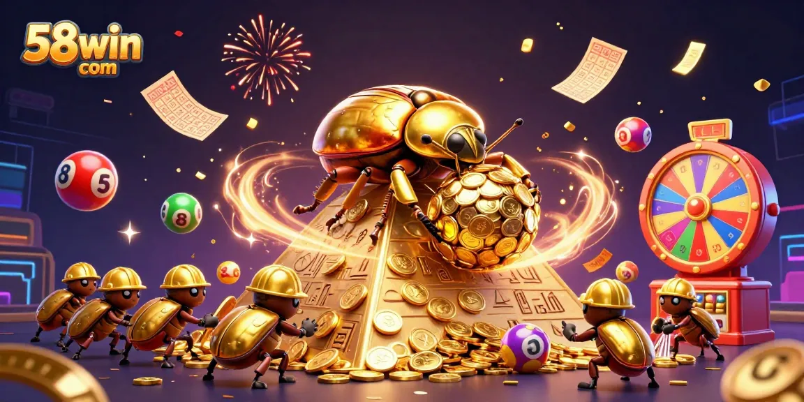 Engage with thrilling casino action at 58win com, featuring vibrant lottery elements.