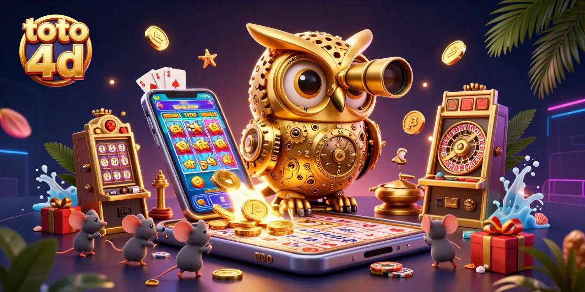 Play and win with exciting toto 4d games amidst a vibrant casino scene