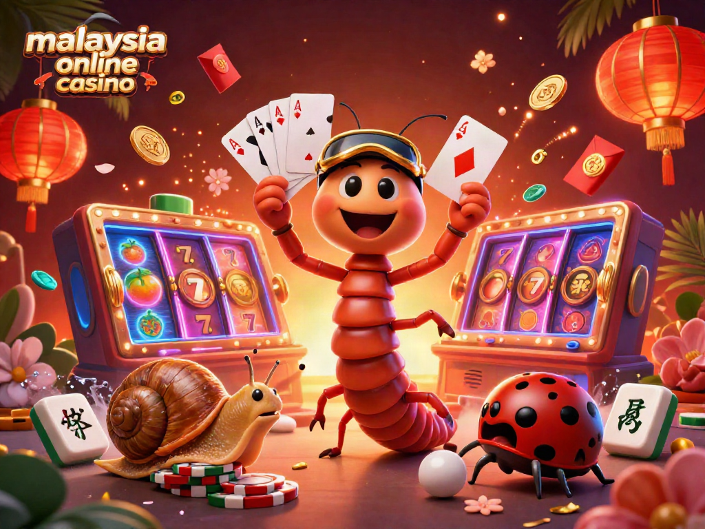 Experience thrilling action at malaysia online casino with a millipede dealer and vibrant 3D game elements.