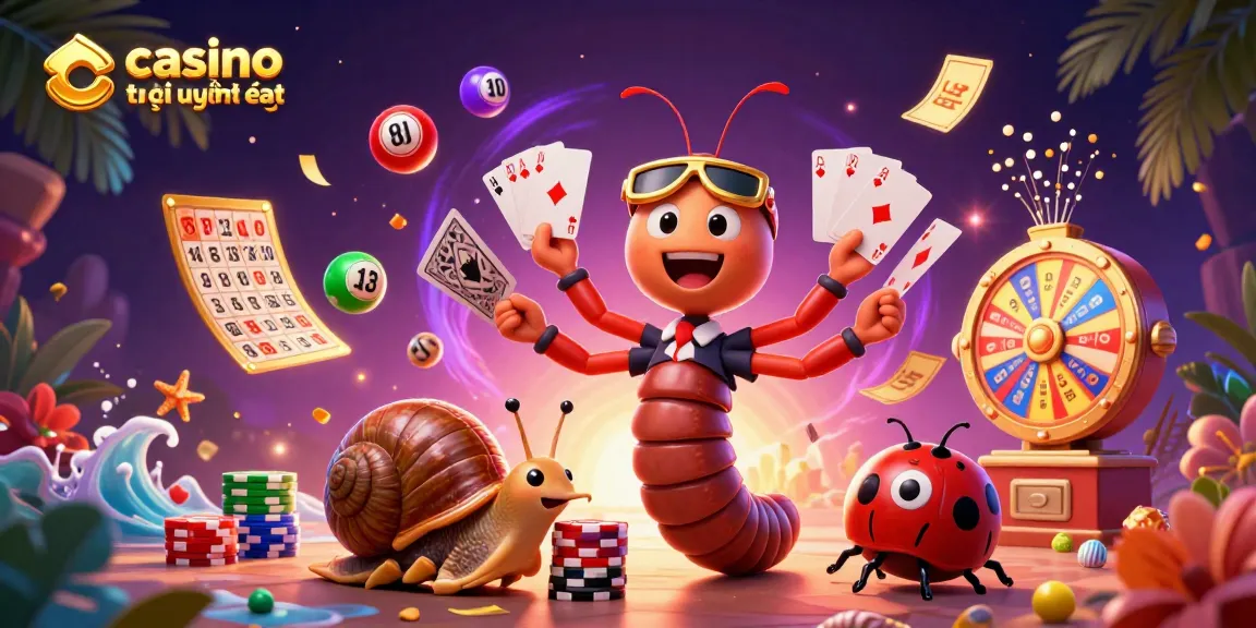 Trải nghiệm casino trực tuyến uy tín nhất với các nhân vật hoạt hình và bóng số đầy màu sắc.