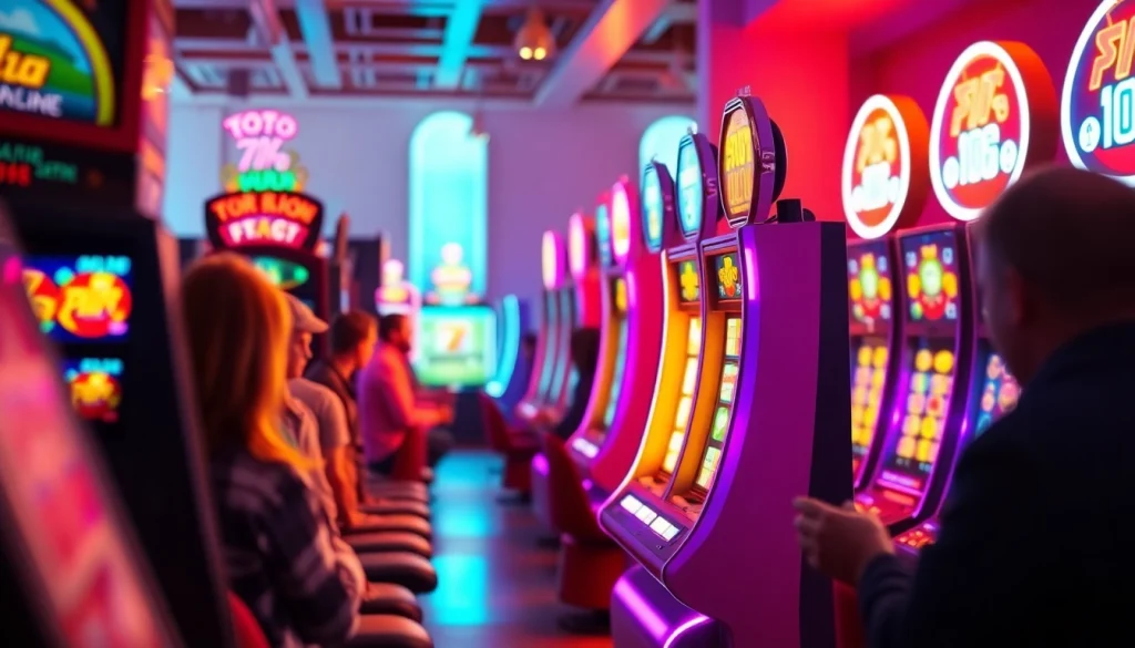 Menyusun strategi menang di toto slot online dengan mesin slot yang cerah dan menarik.