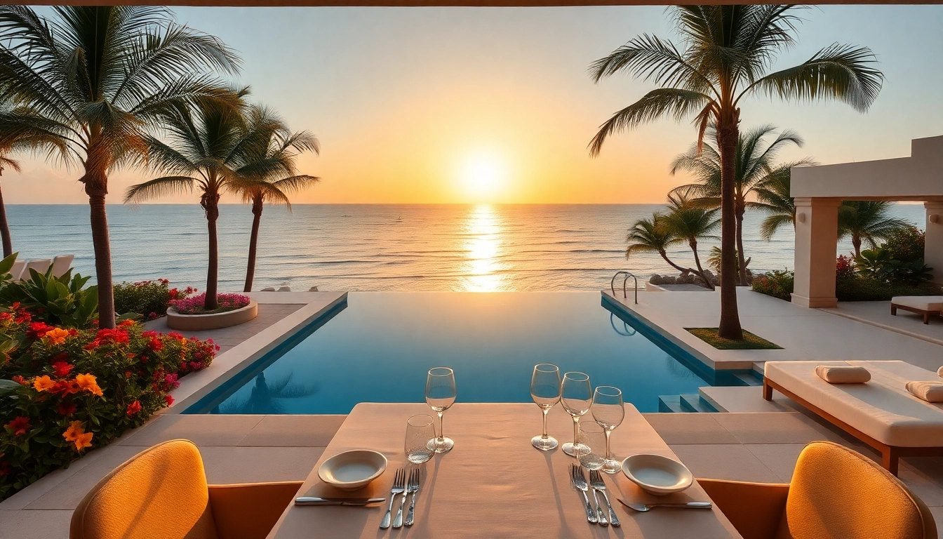 Experience a luxurious Cabo vacation with breathtaking beachfront views and exquisite dining settings.