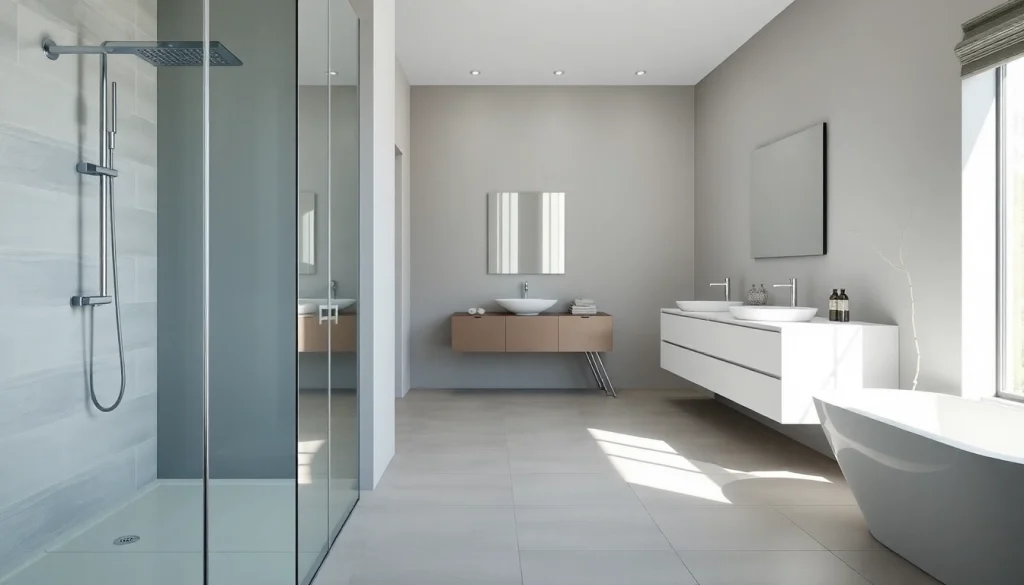 Gestalten Sie Ihr Badezimmer mit eleganten Sonni sanitär Produkten in einem modernen Ambiente.