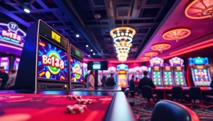 Menggoda pemain dengan pengalaman menarik di bro138 slot dalam suasana kasino yang ramai.