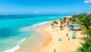 O que fazer em Paripueira: Uma vista deslumbrante da Praia do Sonho Verde com águas cristalinas, convidando os visitantes a explorarem.