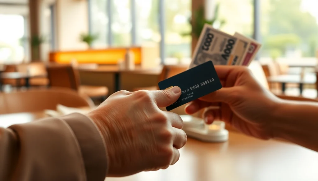 신용카드 현금화 과정에서 사용되는 신용카드와 현금의 조화로운 모습