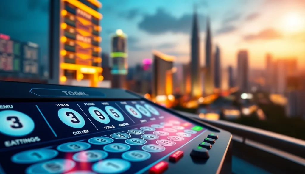 Menampilkan tabel togel online yang menarik dan antarmuka permainan yang interaktif.