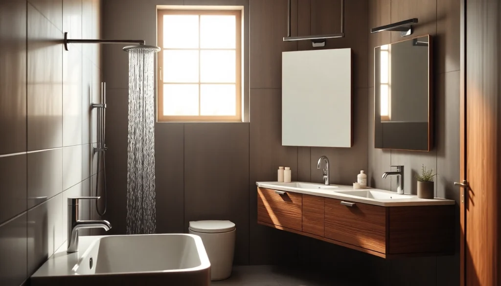 Gestalten Sie Ihr Badezimmer mit eleganten sonni sanitär Produkten für modernes Design.