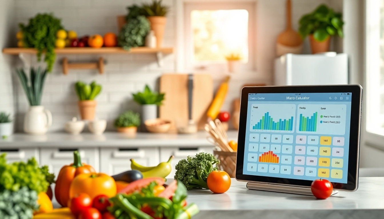 Calculate your daily requirements using a comprehensive macro calculator with intuitive design.