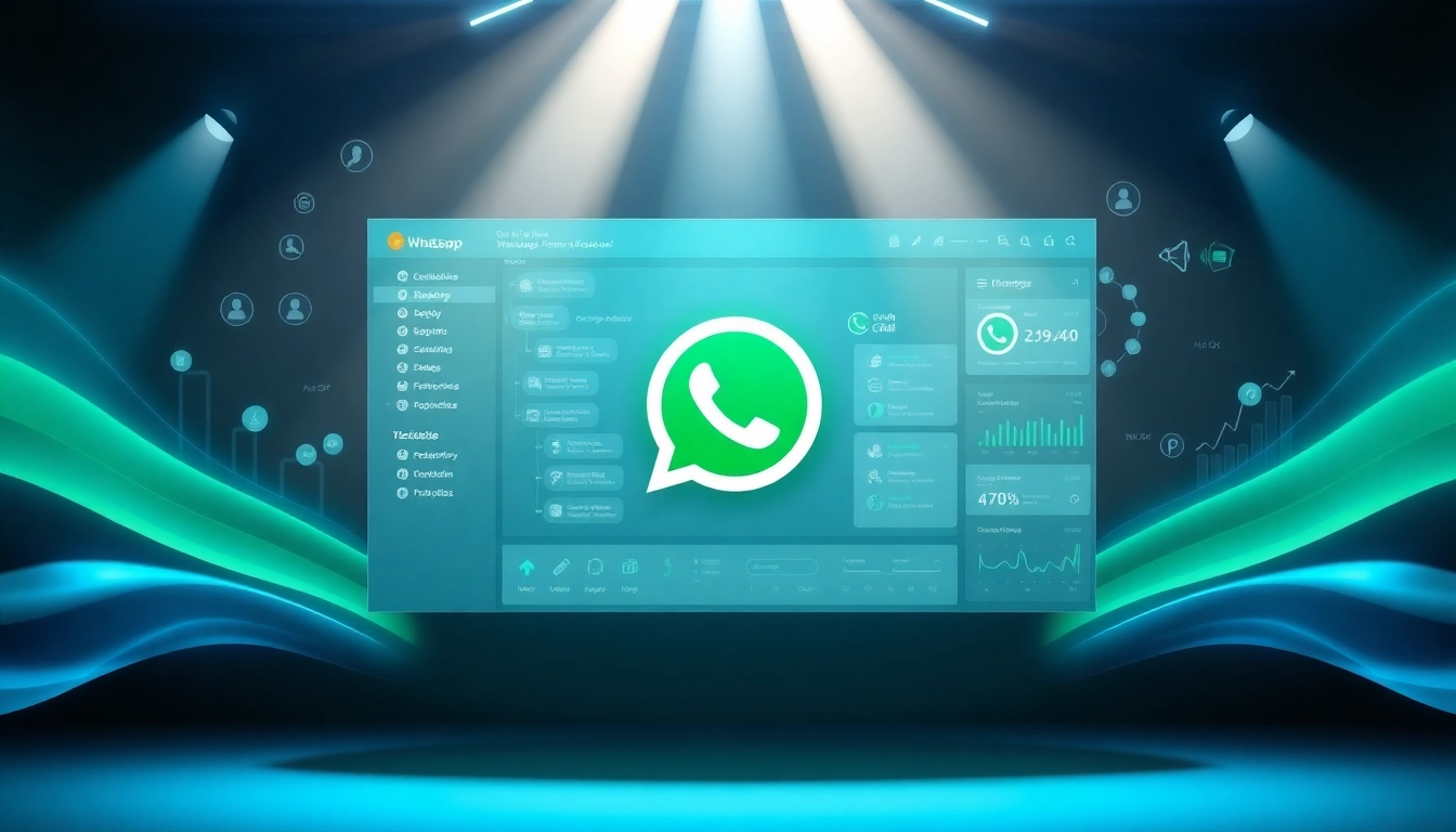 Learn about What is a CRM for WhatsApp with a sleek, interactive dashboard design.