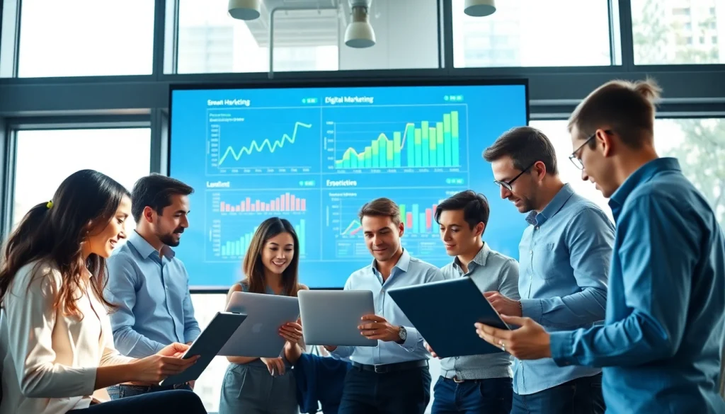 Enhancing online marketing edmonton strategies through team collaboration and technology.