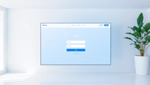 Atera login interface showcasing secure access methods and user features.