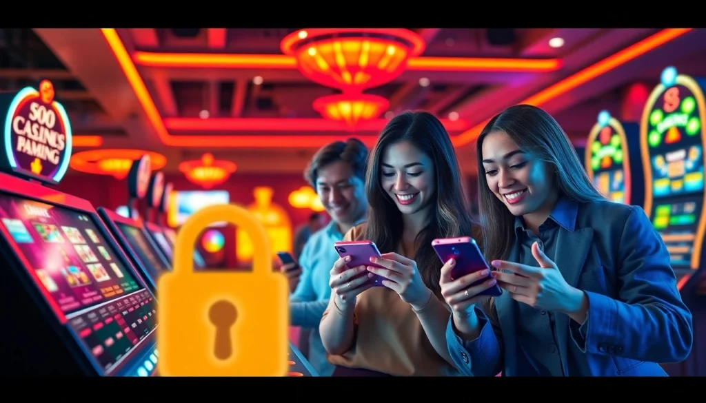 Experience thrilling online gaming at https://mm88.agency/ showcasing diverse players in a secure, vibrant casino.