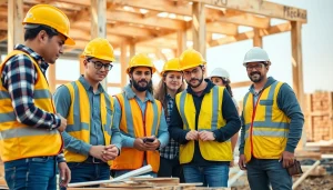Construction trade schools in Texas training students in hands-on construction projects on-site.