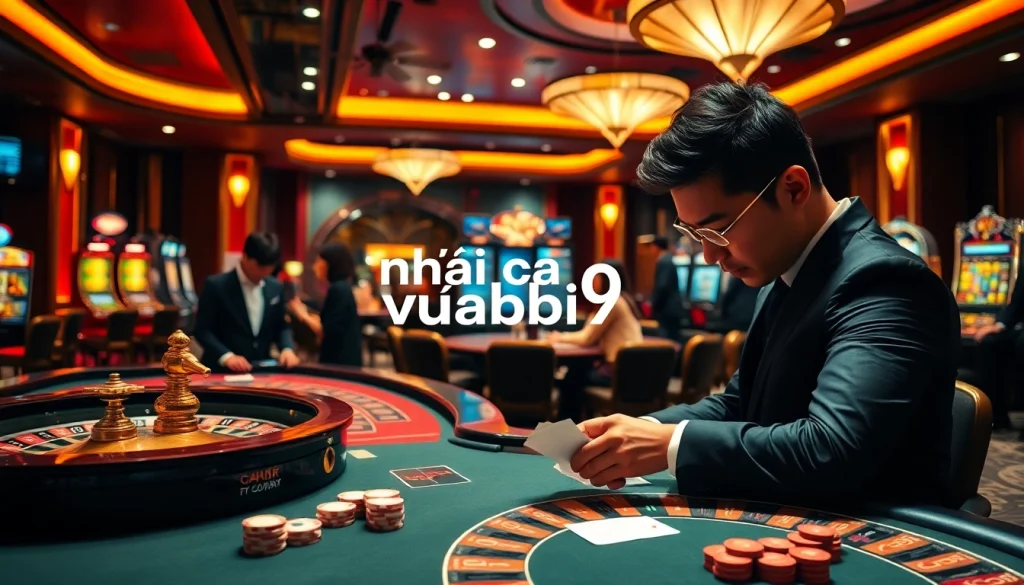 Experience luxury gaming at nhà cái vuabai9 with intense roulette and poker excitement.