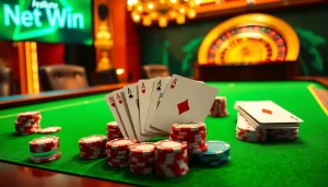 Experience the thrill of net win at an online casino with vibrant tables and exciting games.