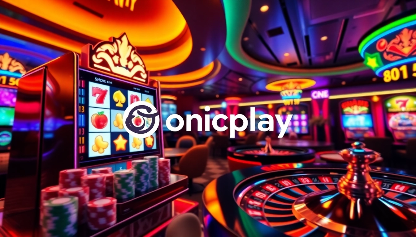 Play thrilling slot games at Onicplay, featuring vibrant graphics and exciting gameplay.