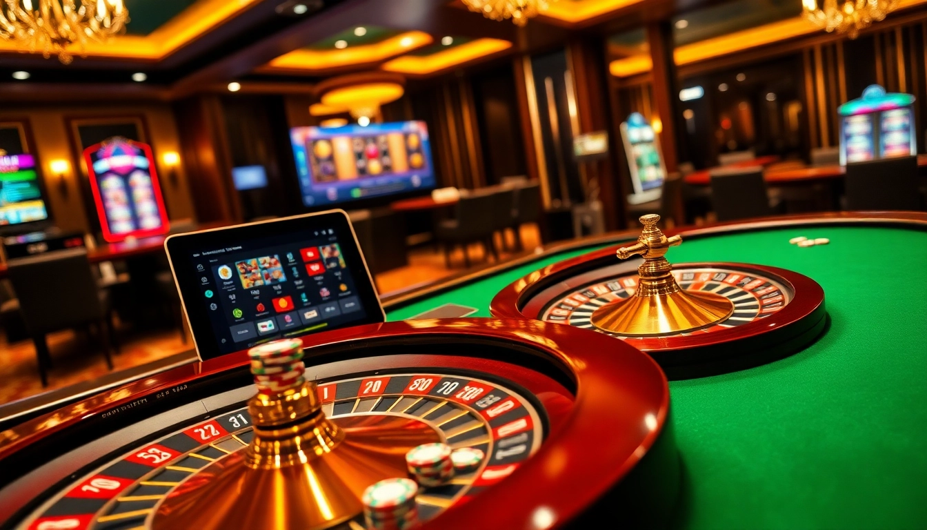 Play exciting casino games at GO8 with vibrant tables and thrilling slot machines.