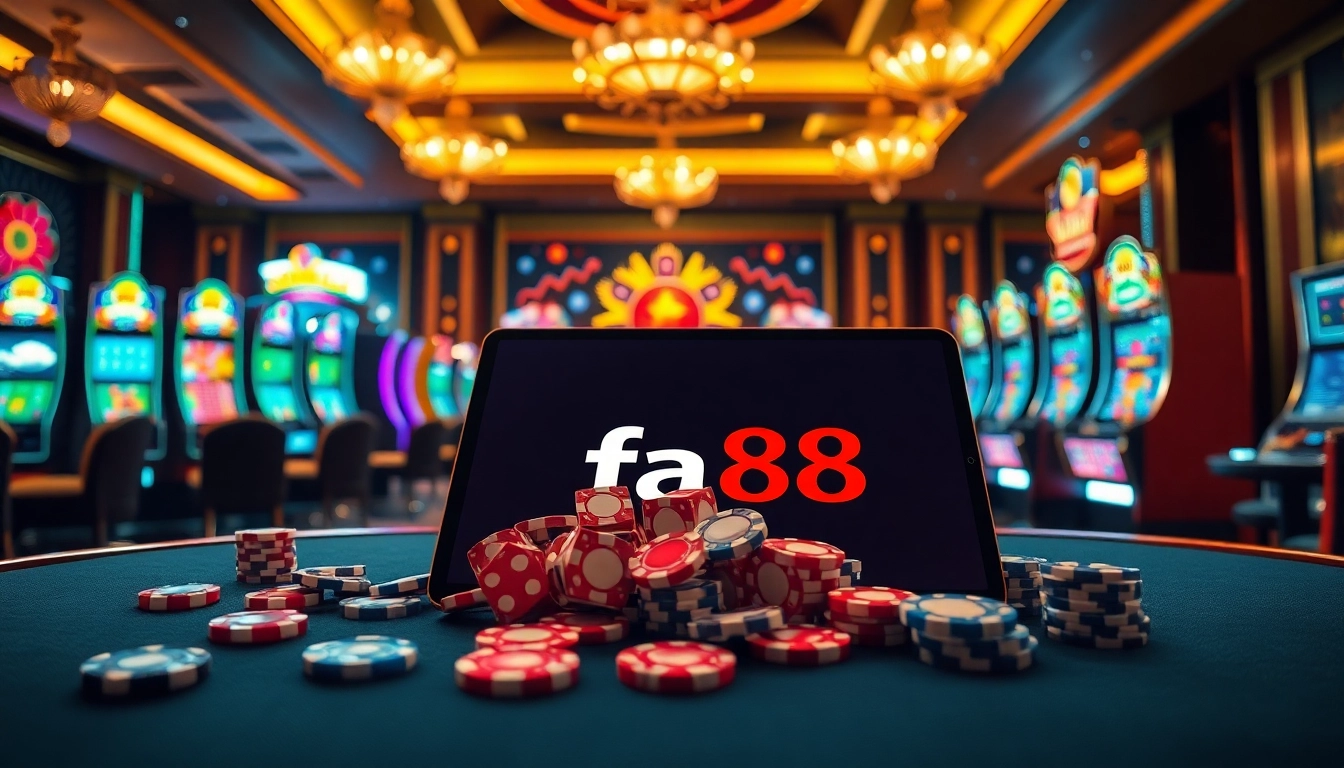Engage with thrilling games on the trang chủ fa88 online gambling platform.