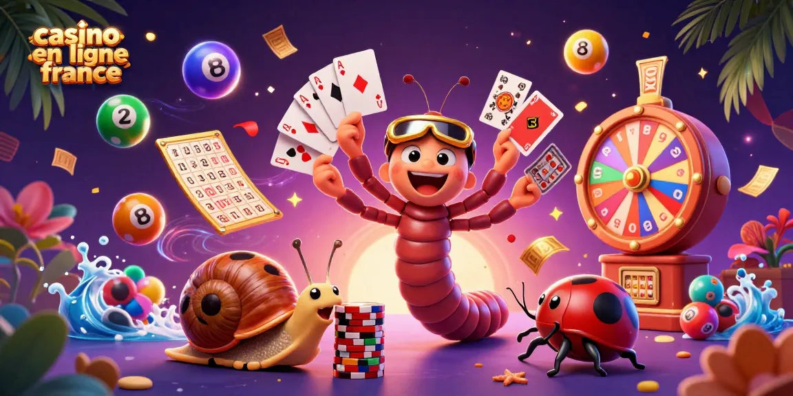 Découvrez l'univers du casino en ligne France avec des personnages animés au cœur de l'action.