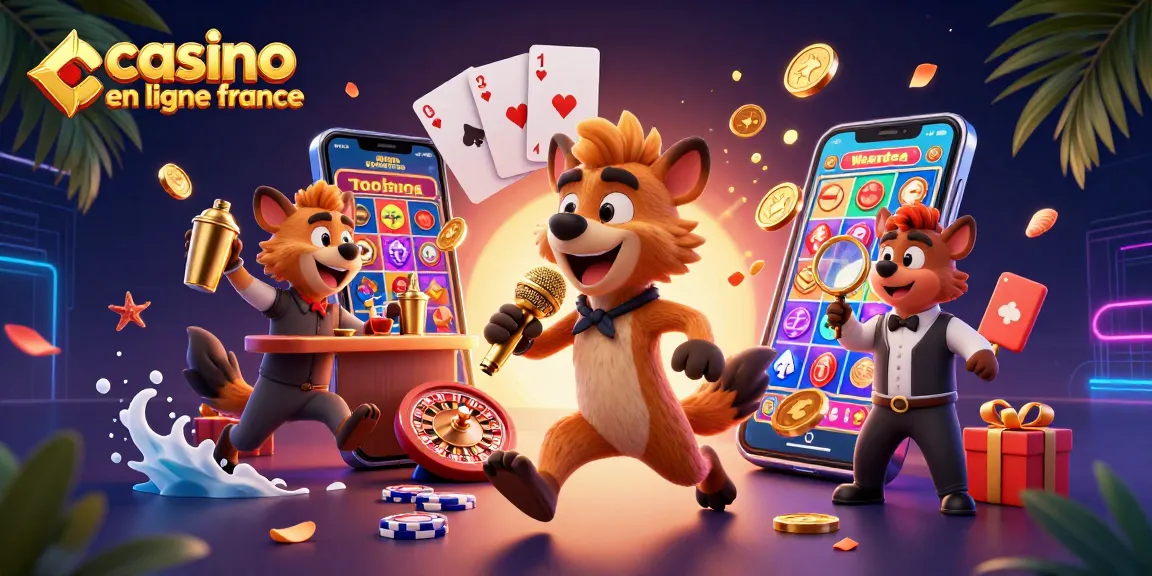 Visitez le casino en ligne France avec des hyènes hilarantes mêlant humour et jeux de casino.