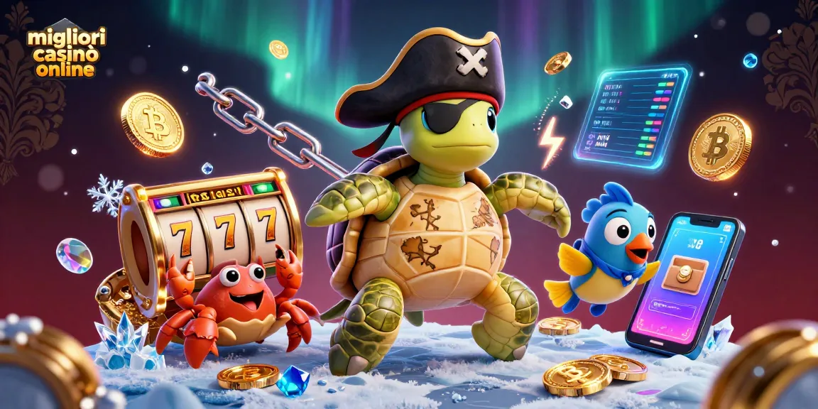 I migliori casinò online offrono avventure emozionanti con tartarughe piratesche e tesori subacquei.