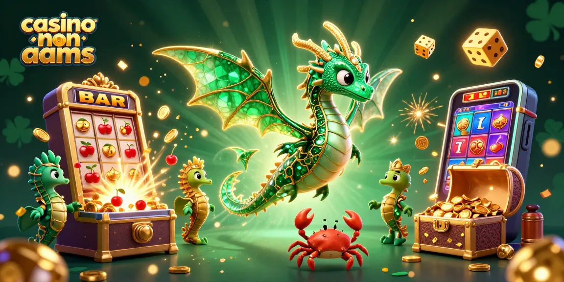 Gioca nei migliori casino non AAMS con il drago marino e la slot machine esplosiva di premi