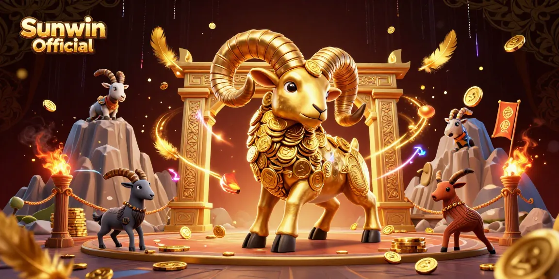 Experience exhilarating games and wins at Sunwin Official with a vibrant 3D casino scene.
