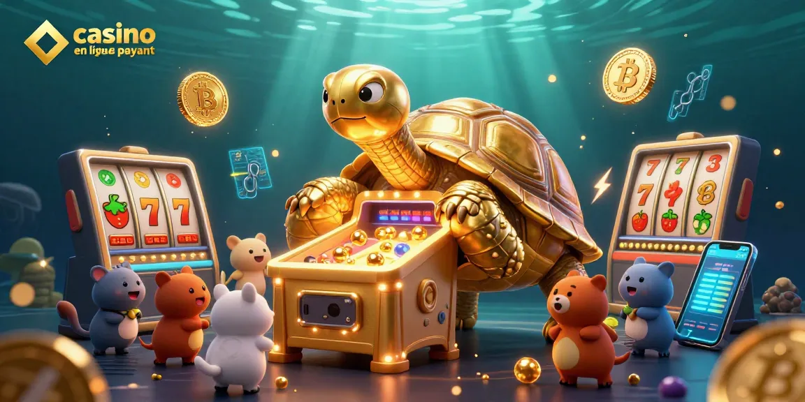 Découvrez le casino en ligne le plus payant à travers une animation dynamique remplie de jeux de machines à sous et de cryptomonnaies.
