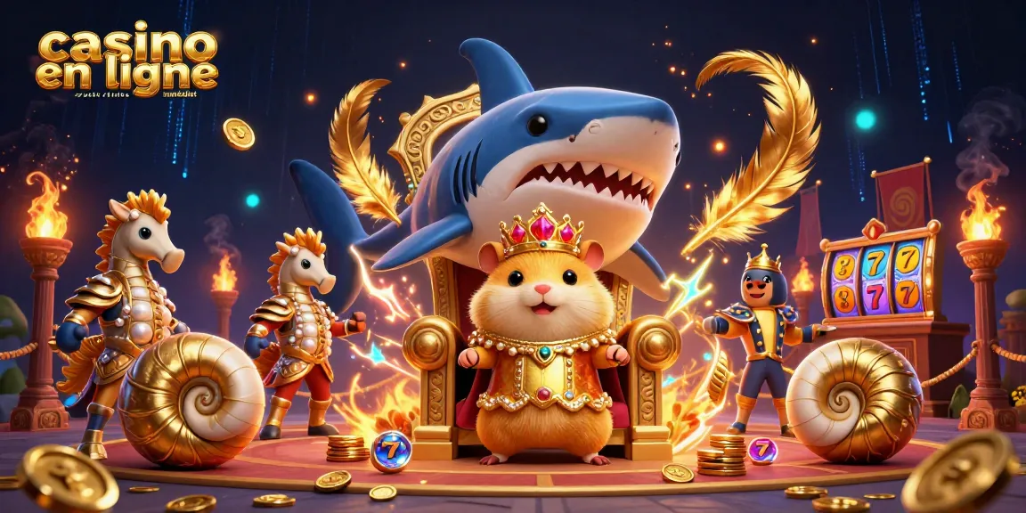 Le casino en ligne retrait immédiat plonge les joueurs dans un monde de gains avec des rois hamsters et des gardes en toute splendeur.
