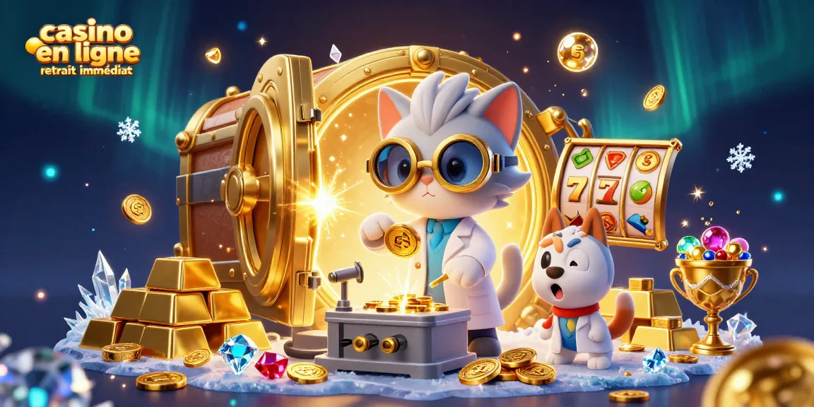 Retirez immédiatement vos gains au casino en ligne avec des machines à sous riches en trésors.