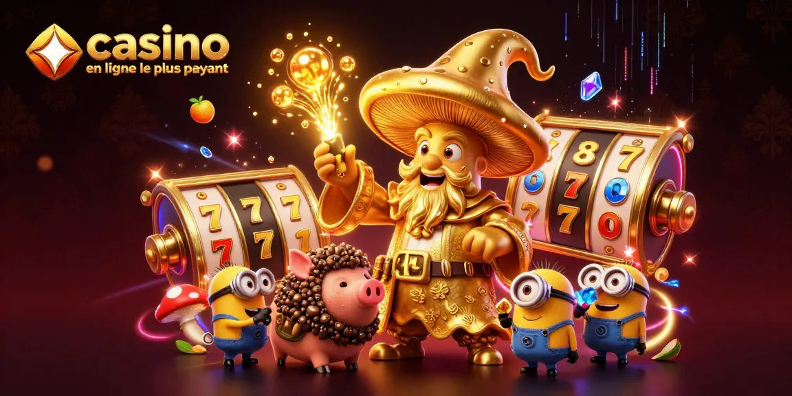 Jouer sur casino en ligne le plus payant avec des jackpots dorés et des personnages magiques