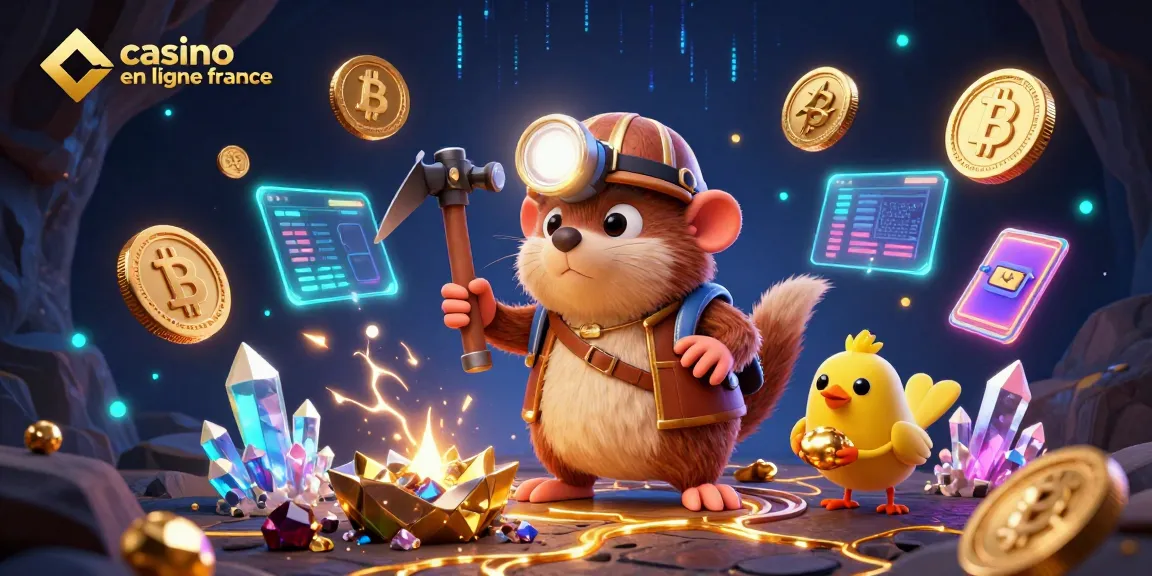 Découvrez le divertissement des jeux au casino en ligne France avec des personnages animés réunis dans une scène fascinante.