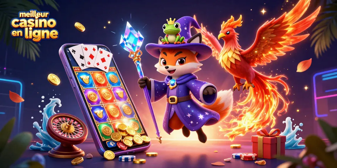 Gagnez au meilleur casino en ligne avec des jeux captivants et des gains rapides.